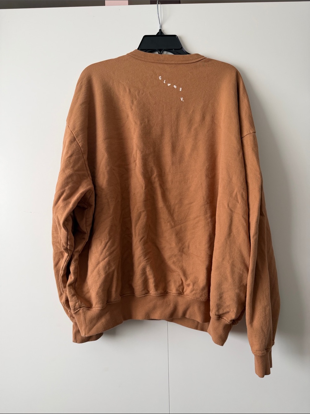 Clare V Brown 'CIAO' Graphic Crewneck Sweatshirt - Picture 4 of 4